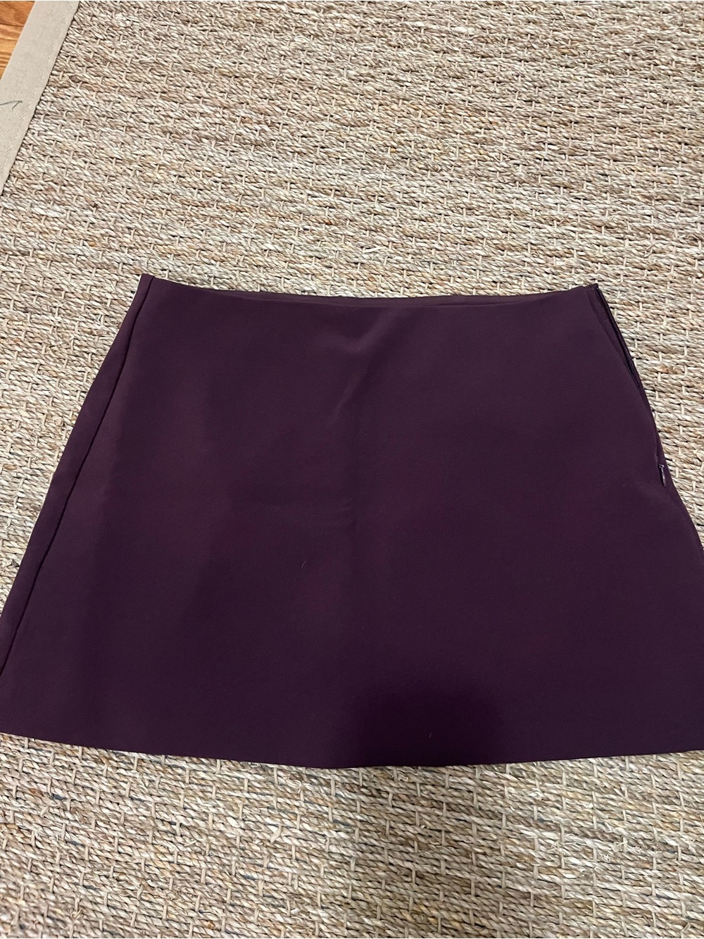 GAP BiStretch Plum Mini Skirt